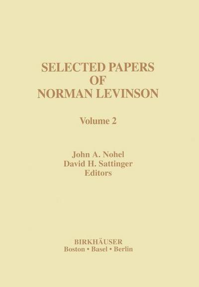 Selected Papers of Norman Levinson