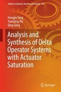 Analysis and Synthesis of Delta Operator Systems w