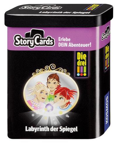 Die drei !!! Storycards - Labyrinth der Spiegel (Kinderspiel)