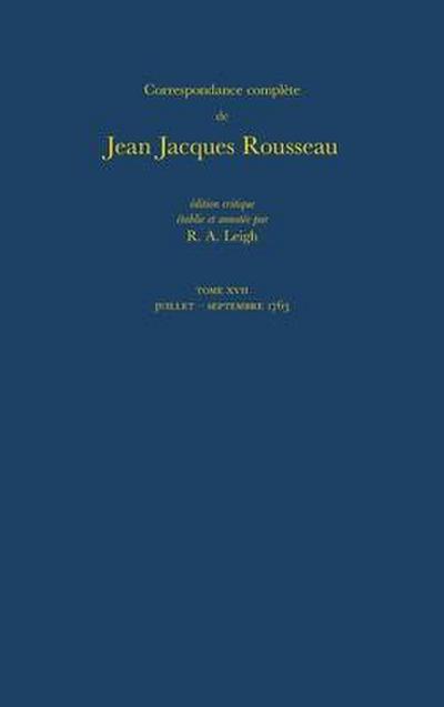 Correspondence Complete de Rousseau 17