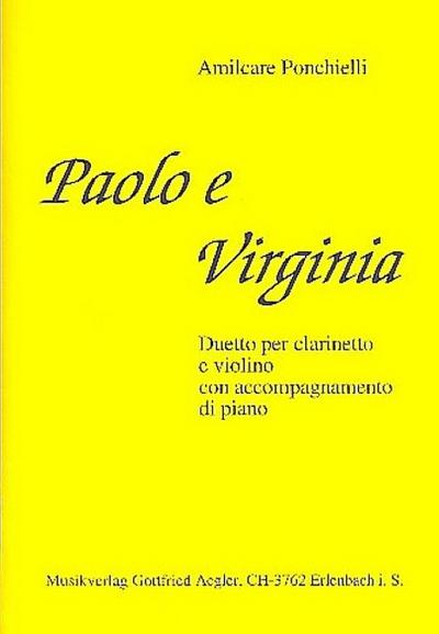 Paolo e Virginiafür Klarinette, Violine und Klavier