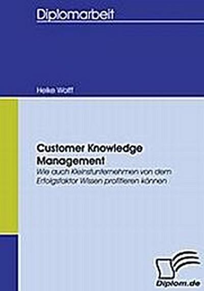 Customer Knowledge Management