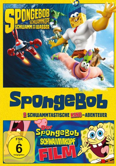 SpongeBob Schwammkopf - Der Film & SpongeBob Schwammkopf - Schwamm aus dem Wasser - 2 Disc DVD