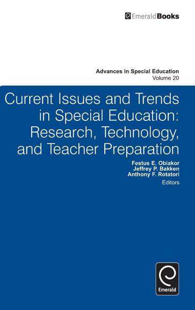Current Issues and Trends in Special Education