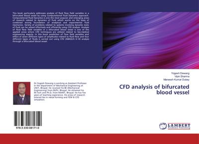 CFD analysis of bifurcated blood vessel