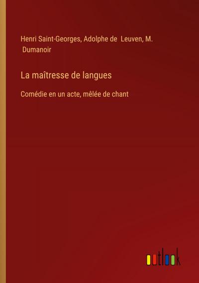 La maîtresse de langues