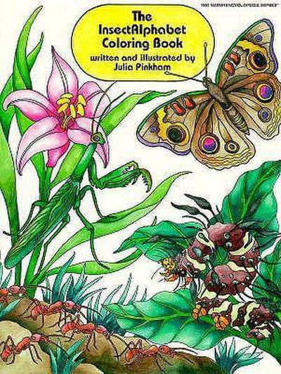 Insect Alphabet Coloring Book
