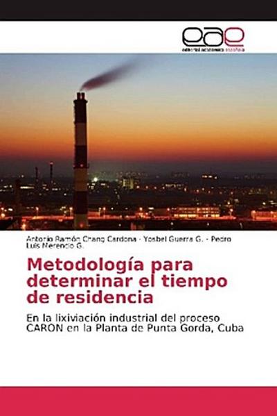 Metodología para determinar el tiempo de residencia