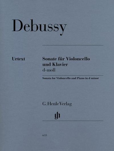 Debussy, Claude - Violoncellosonate d-moll