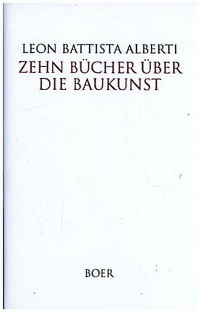 Zehn Bücher über die Baukunst