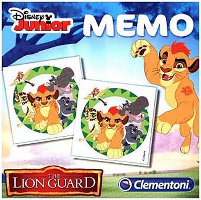 Clementoni 13955.2 - Memo Games Die Garde der Löwen, Spiel