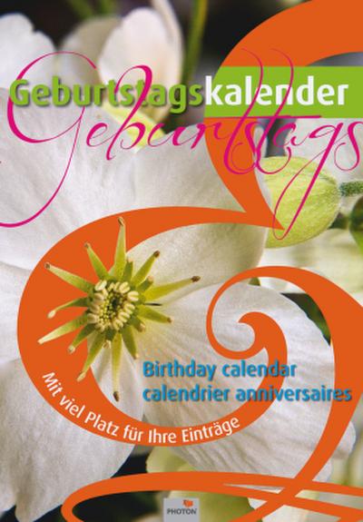 Blumen Geburtstags-Kalender