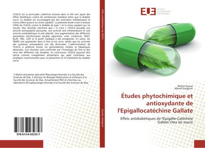 Études phytochimique et antioxydante de l’Epigallocatéchine Gallate