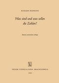 Was sind und was sollen die Zahlen?