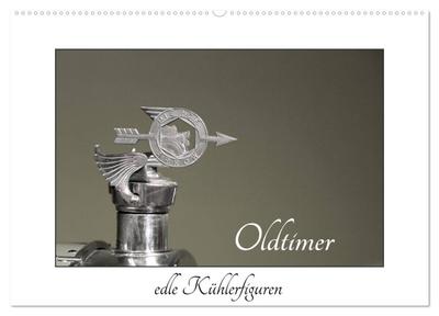 Oldtimer - edle Kühlerfiguren (Wandkalender 2025 DIN A2 quer), CALVENDO Monatskalender