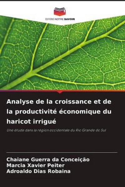 Analyse de la croissance et de la productivité économique du haricot irrigué