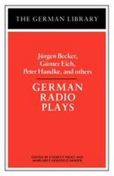 German Radio Plays