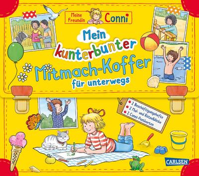Conni Gelbe Reihe (Beschäftigungsbuch): Mein kunterbunter Mitmach-Koffer für unterwegs