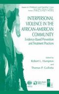 Interpersonal Violence in the African-American Community