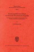 Bundesrepublik Deutschland und Deutsche Demokratische Republik.