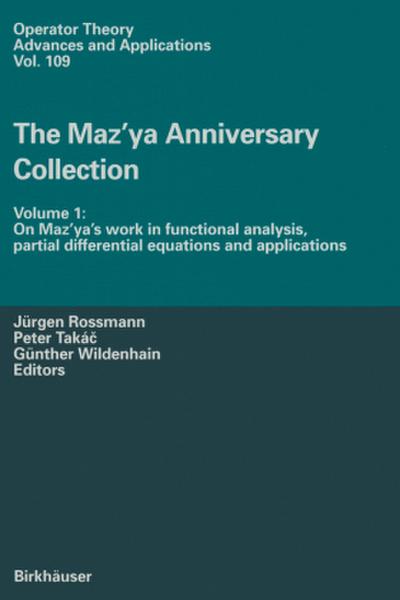 The Maz’ya Anniversary Collection