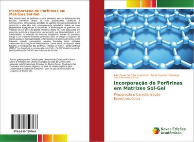Incorporação de Porfirinas em Matrizes Sol-Gel