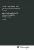Vierteljahrsschrift für wissenschaftliche Philosophie
