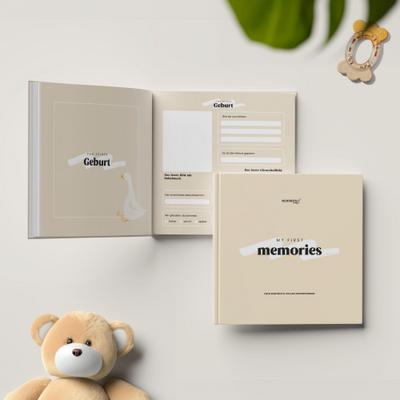 Memories2Make® "My first memories" Babybuch - Das Babybuch zum Eintragen, für die kostbarsten Augenblicke des ersten Lebensjahres