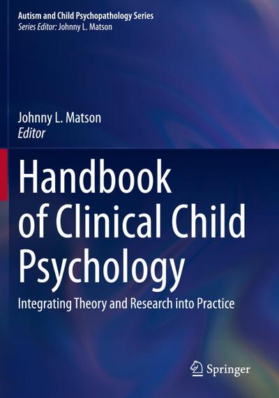Handbook of Clinical Child Psychology