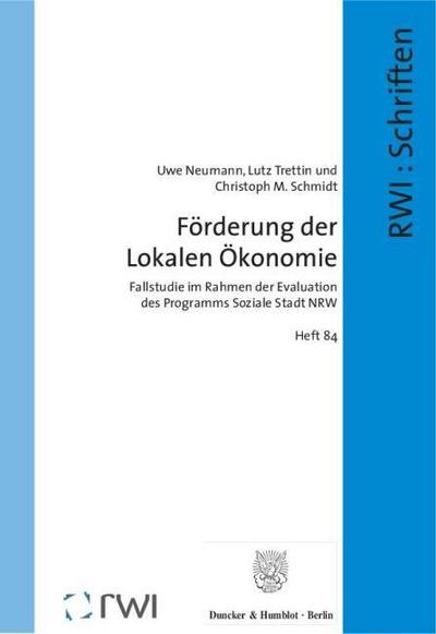 Förderung der Lokalen Ökonomie.