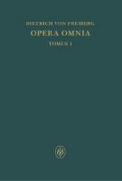 Opera omnia / Schriften zur Intellekttheorie