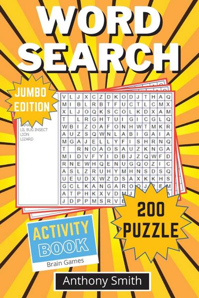 Smith, A: Word Search Puzzle (Jumbo Edition)