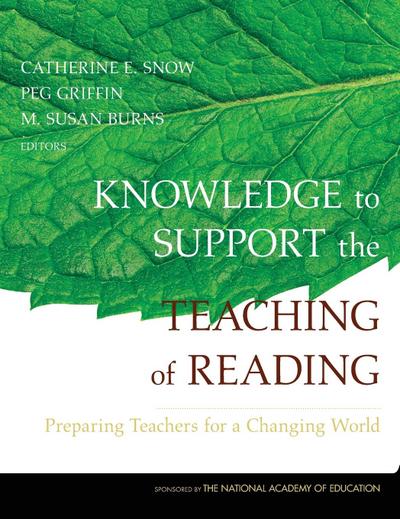 Knowledge to Support the Teaching of Reading