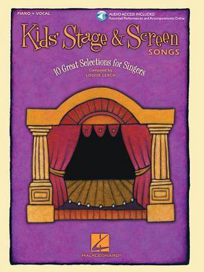 Kids’ Stage & Screen Songs [With CD]