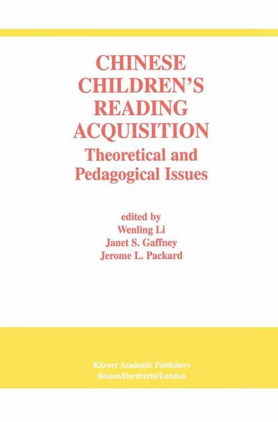 Chinese Children’s Reading Acquisition