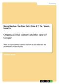 Organizational culture and the case of Google