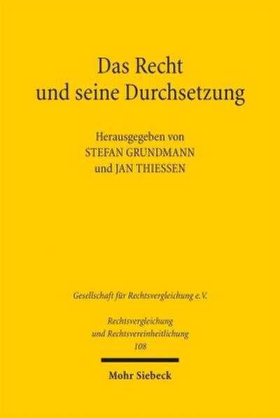 Das Recht und seine Durchsetzung