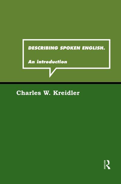 Describing Spoken English