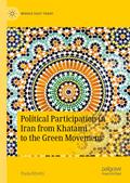 Political Participation in Iran from Khatami to the Green Movement