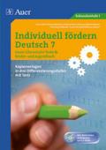 Individuell fördern Deutsch 7