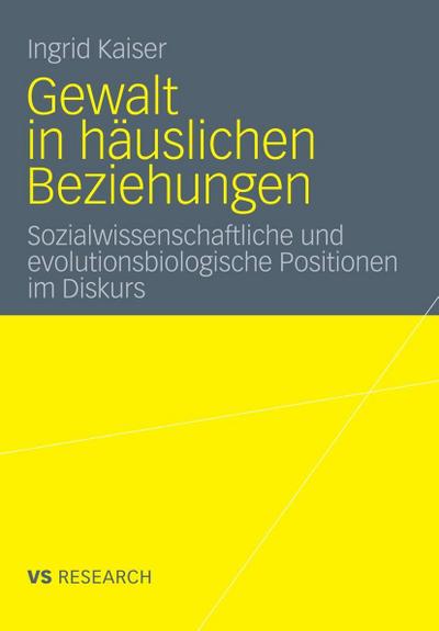 Gewalt in häuslichen Beziehungen