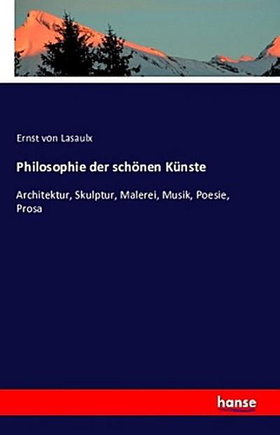 Philosophie der schönen Künste