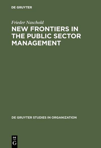 New Frontiers in the Public Sector Management