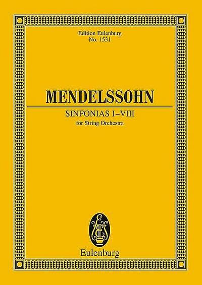 Streichersinfonien I-VIII