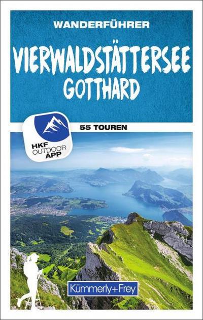 Kümmerly+Frey Wanderführer Vierwaldstättersee, Gotthard