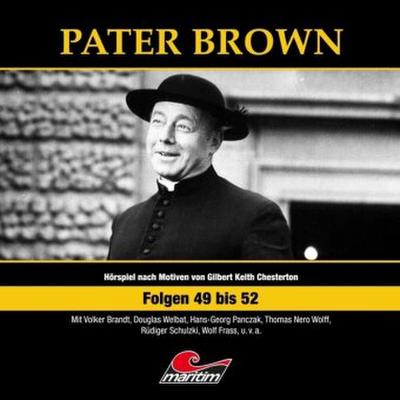 Pater Brown Box. Folge.49-52, 4 Audio-CD