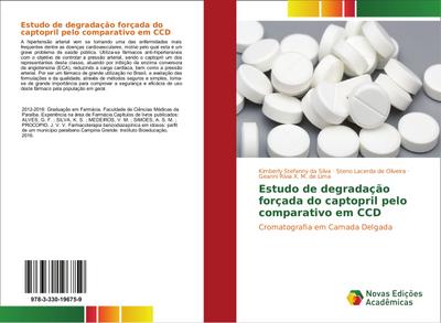 Estudo de degradação forçada do captopril pelo comparativo em CCD