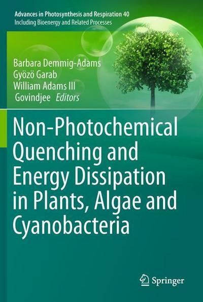 Non-Photochemical Quenching and Energy Dissipation In Plants, Algae and Cyanobacteria