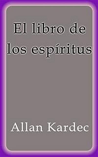 El libro de los espíritus