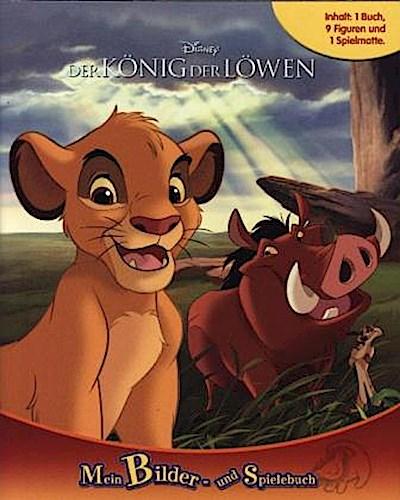 König der Löwen, Spielbuch + 8-10 Spielfiguren + Spielmatte
